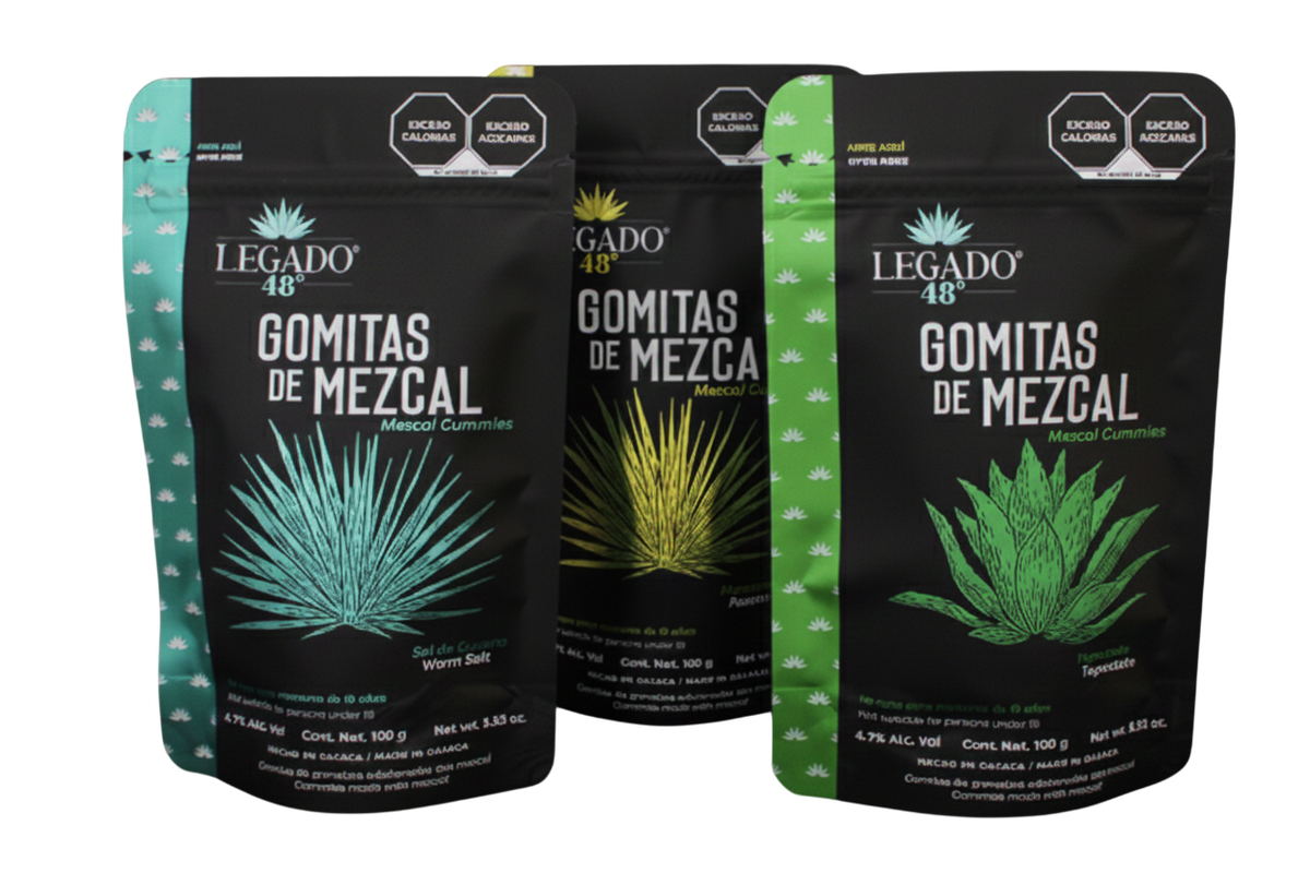 Gomitas de Mezcal LEGADO 48° — colección